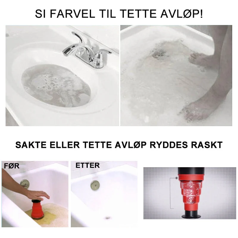 Rørrens forskjellige avløp