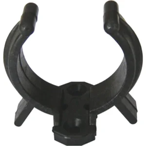 Talamex, Klipsholdere årer, Sort 34-45 mm (2 stk)
