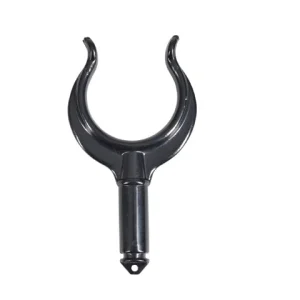 Talamex, Åregaffel 50 mm, Hvit Nylon, 19 mm Pin, STK