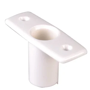Talamex, Årgaffelholder toppfeste, hvit, Ø 19 mm (1 stk.)
