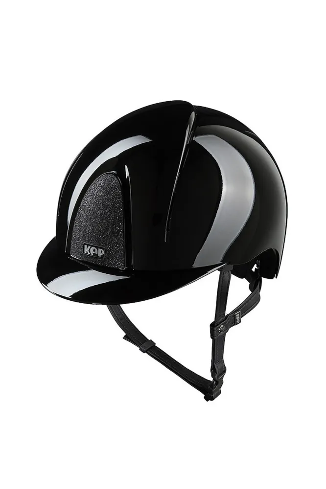 KEP NOVA ABS Metal Polish/Star ridehjelm Black 059-x-062