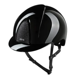 KEP NOVA ABS Metal Polish/Star ridehjelm Black 059-x-062
