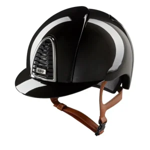 KEP Cromo 2.0 Shine/Beige Polo ridehjelm, app kompatibel Black/Beige 059-x-062