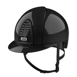KEP Cromo 2.0 Polish/Polish ridehjelm med ekstra visir, app kompatibel Black 059-x-062