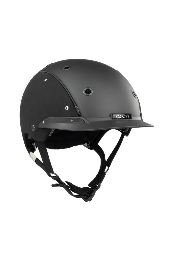 Champ Embellis Ridehjelm Black Velour 52-56
