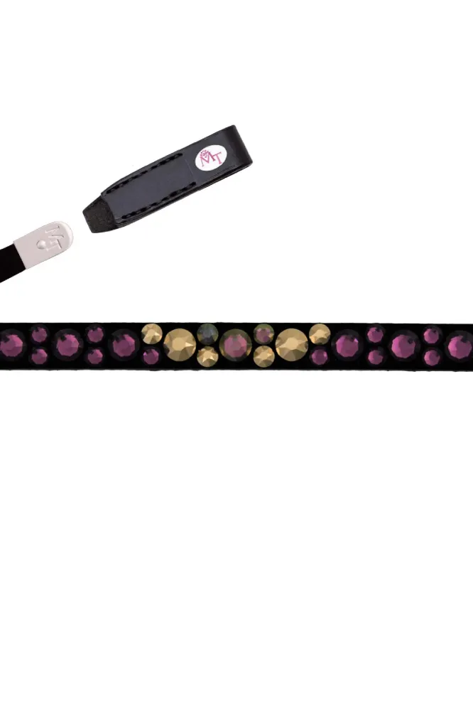 Magic Tack Deep Berry Bling Classic pannebånd Dark Berry Red F