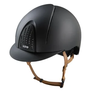 KEP NOVA ABS Matt/Beige ridehjelm Black/Beige 059-x-062
