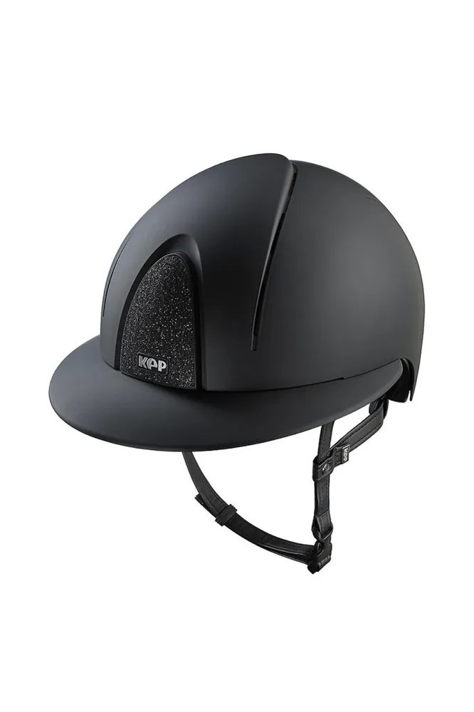 KEP NOVA ABS Matt/Star Polo ridehjelm Black 059-x-062