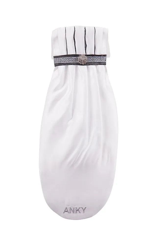 ANKY Competition Dame Plissert Crown Plastrong White M