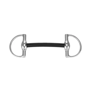 D ring rett bitt Hardcarbon, 16 mm, rustfritt stål Metall 125 mm