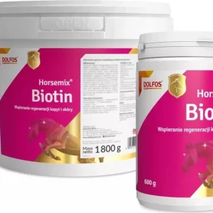 Biotin Til Hest Hover Og Hud Med Biotin Og Sink 600g Triton DOLFOS Horsemix Biotin