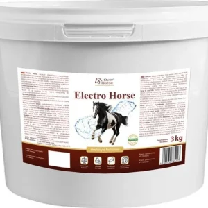 Elektrolytter Hest pulver 3kg – tilskudd ved trening – Over Horse