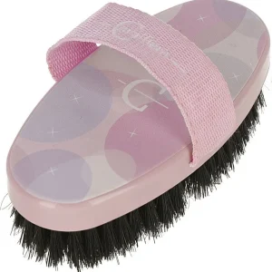 Hestebørste Myk 3cm Bust, 14cm Barn, Rosa – Covalliero Kids Lilli Starlight