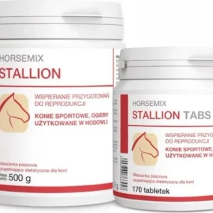 Hestefôr avlshingster 1kg, vitamintilskudd til hest – Dolfos Horsemix Stallion