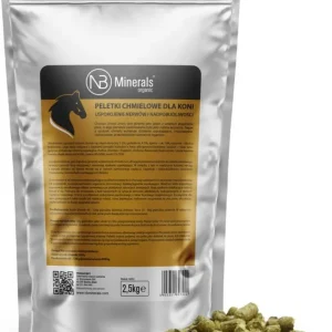 Hestefôr humlepellets 100 % humlekongler, beroligende 2,5kg NB