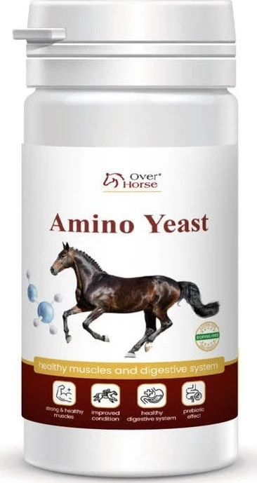 Hestefôr Med Gjær Og Aminosyrer 1kg – Over Horse Amino Yeast