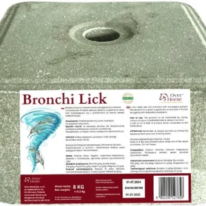 Saltstein Hest Eukalyptus Med Spirulina Hest 8kg Over Horse Bronchi Lick