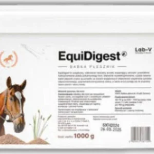 Tilskudd Hest Fordøyelse Med Loppefrø 1kg LAB EquiDigest