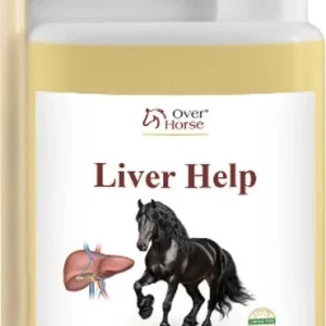 Tilskudd Til Hest Leverstøtte 1l – Over Horse Liver Help