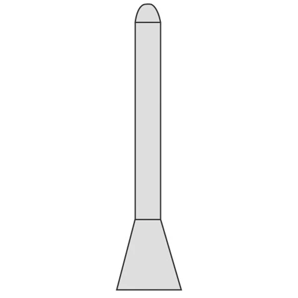 Dan-Fender, Vingeskruebeskytter, 375 mm, Ø 30 mm, Wire 7 mm
