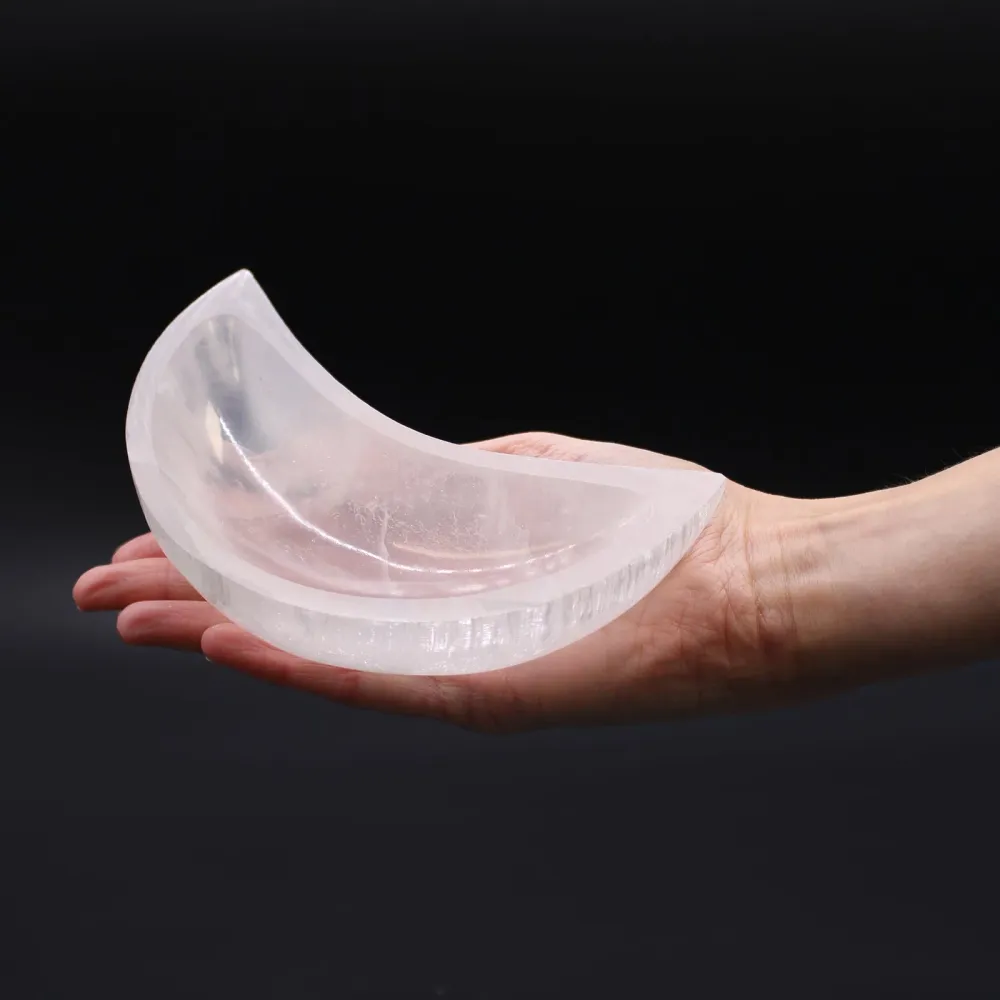 Selenittskål Måneform 15cm