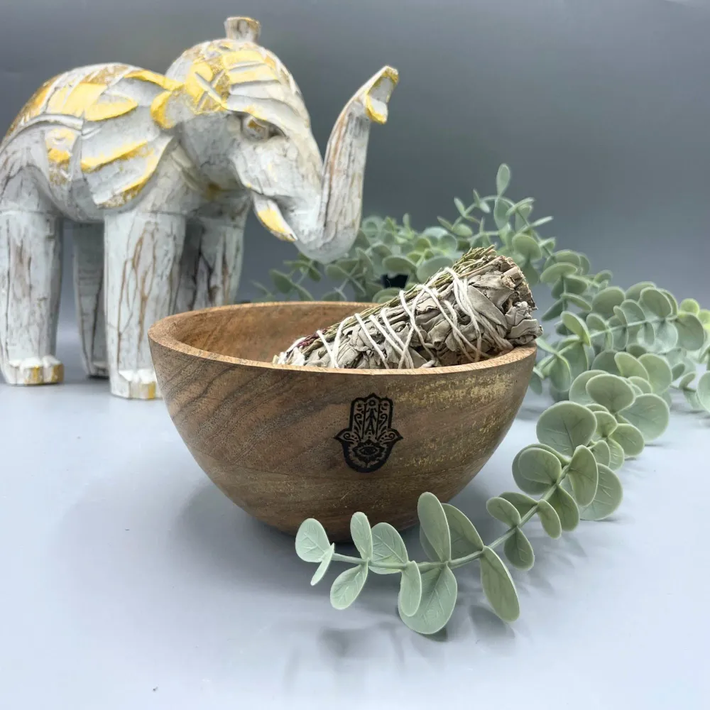 Trebrennerbolle – Hamsa Ritualalter 13x7cm