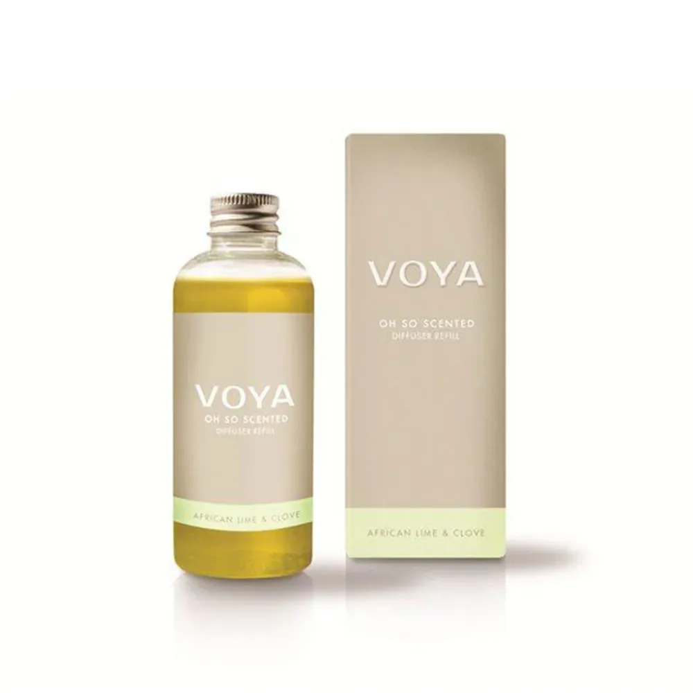 Voya refill romduft med afrikansk lime og nellik