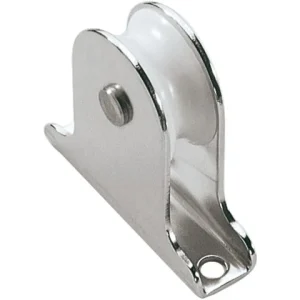 Ronstan, rustfri AISI316 Enkeltfordelerblokk m/Delrin-remskive, RF 919