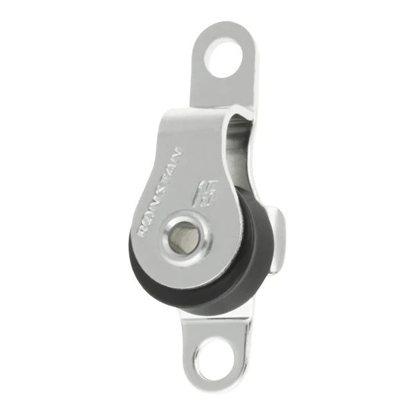 Ronstan, Kulelager skilpaddeblokk, serie 15, 120 kg belastning, 550 kg bruddstyrke, 5 mm maks line, 15 mm skivediameter, 9...