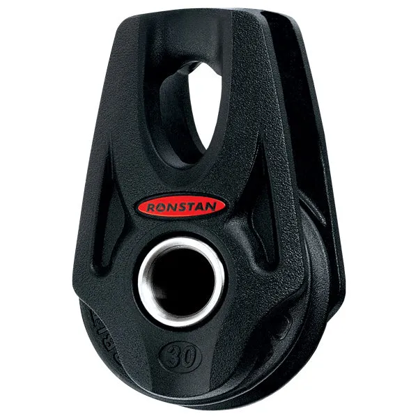 Ronstan, Orbit Single Block med Hunde Swat, 30 mm, 300 kg, 600 kg Bruddstyrke, Serie 30