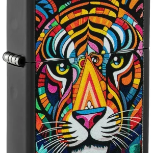 Abstrakt Tiger Stripe Motiv - Lighter