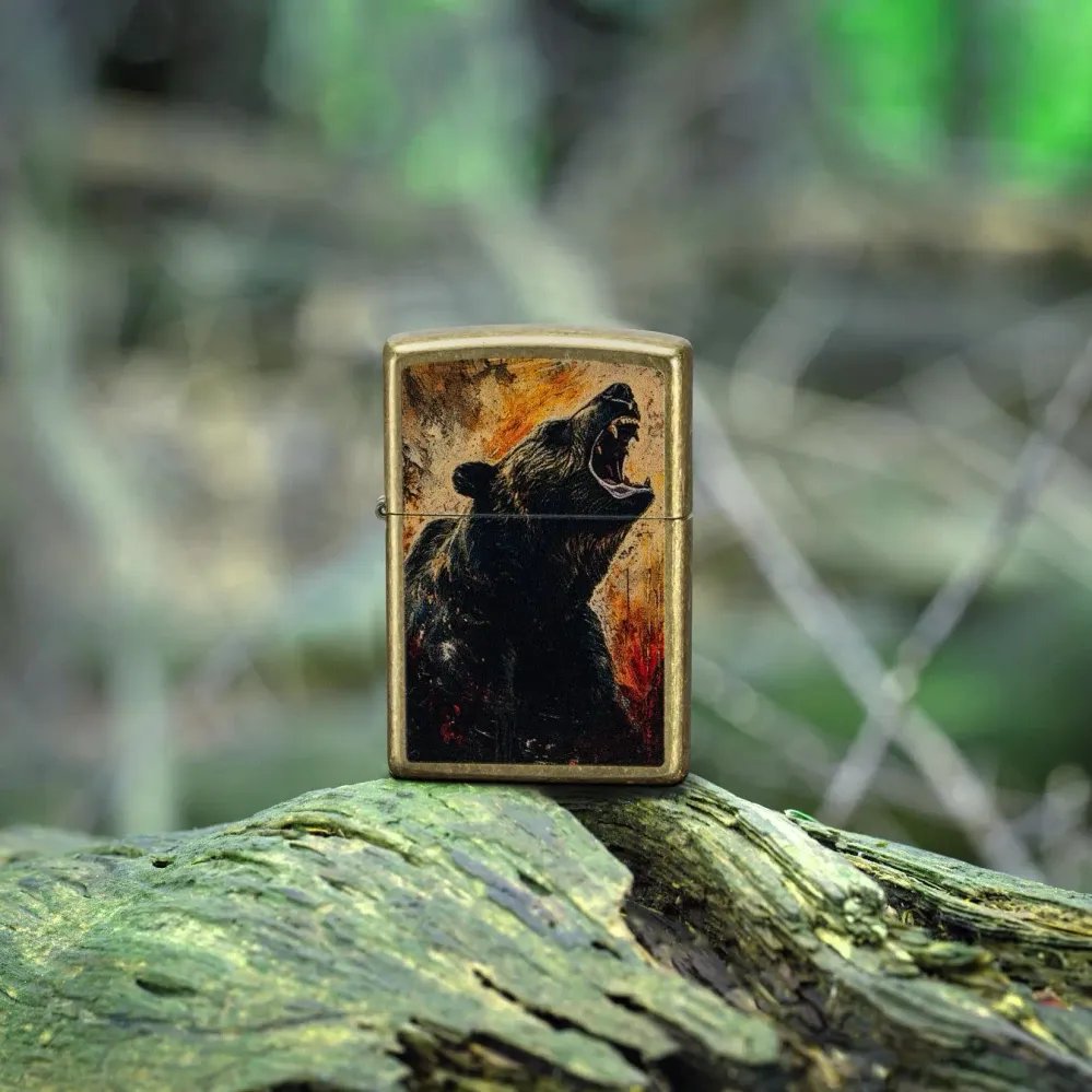 Grizzly Roar Motiv - Lighter