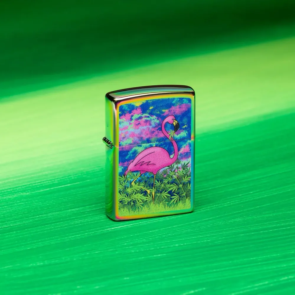 Zippo - Flamingo Fields Motiv - Lighter