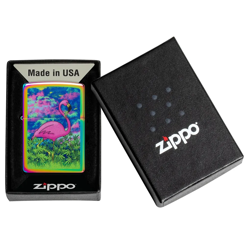 Zippo - Flamingo Fields Motiv - Lighter