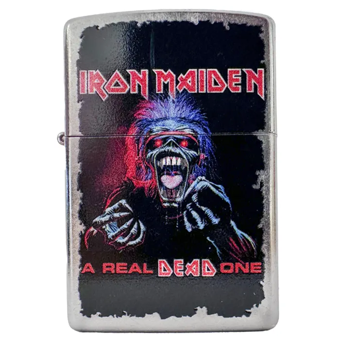 Zippo – Iron Maiden « Real Dead One» – Street Chrome Lighter