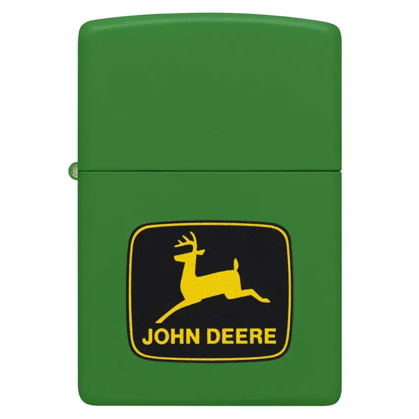 Zippo - John Deere Motiv - Moss Green Lighter