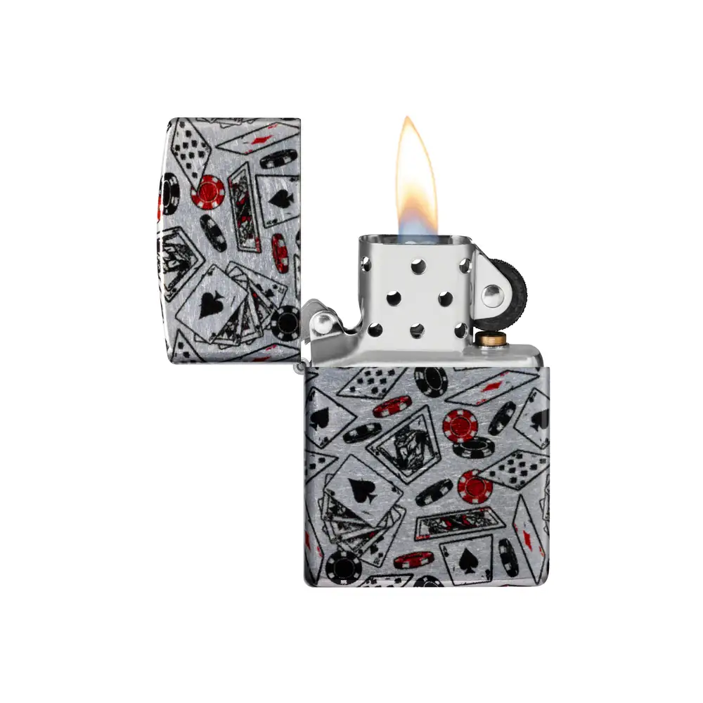 Zippo - Let Chips Fall - 540 Lighter