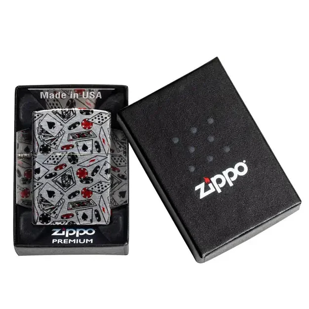 Zippo - Let Chips Fall - 540 Lighter