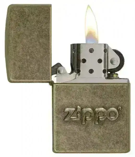 Zippo Lighter - Antique Stamp
