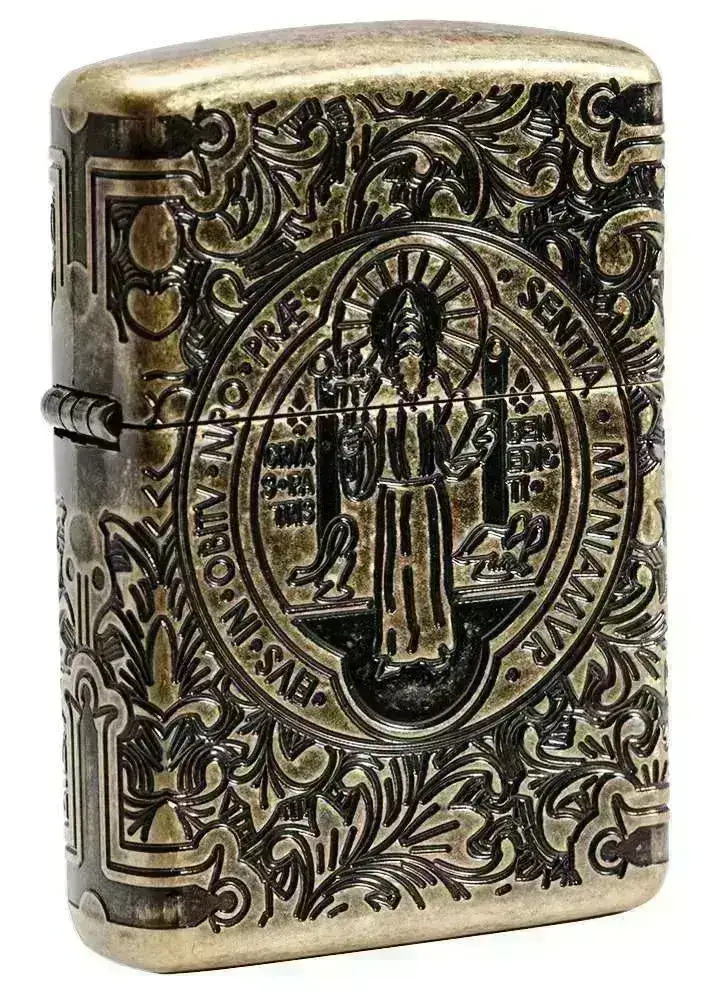 Zippo Lighter - St. Bendik - Armor 360 Degree Limited