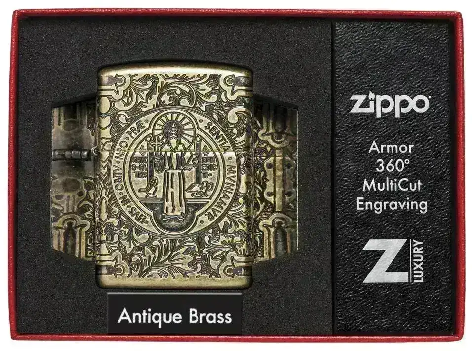 Zippo Lighter - St. Bendik - Armor 360 Degree Limited