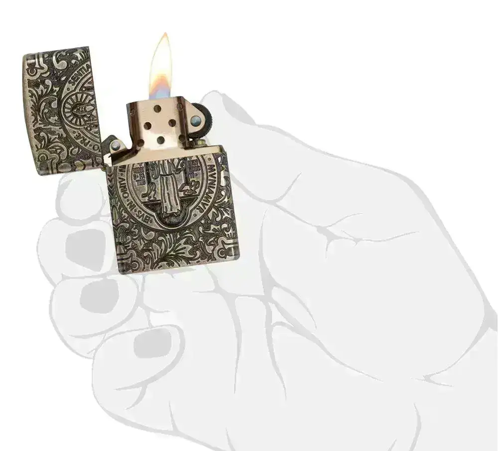 Zippo Lighter - St. Bendik - Armor 360 Degree Limited