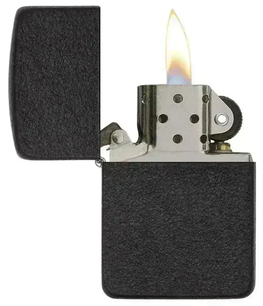 Zippo Lighter - Black Crackle 1941 Replica