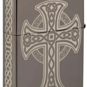 Zippo Lighter - Celtic Cross Design