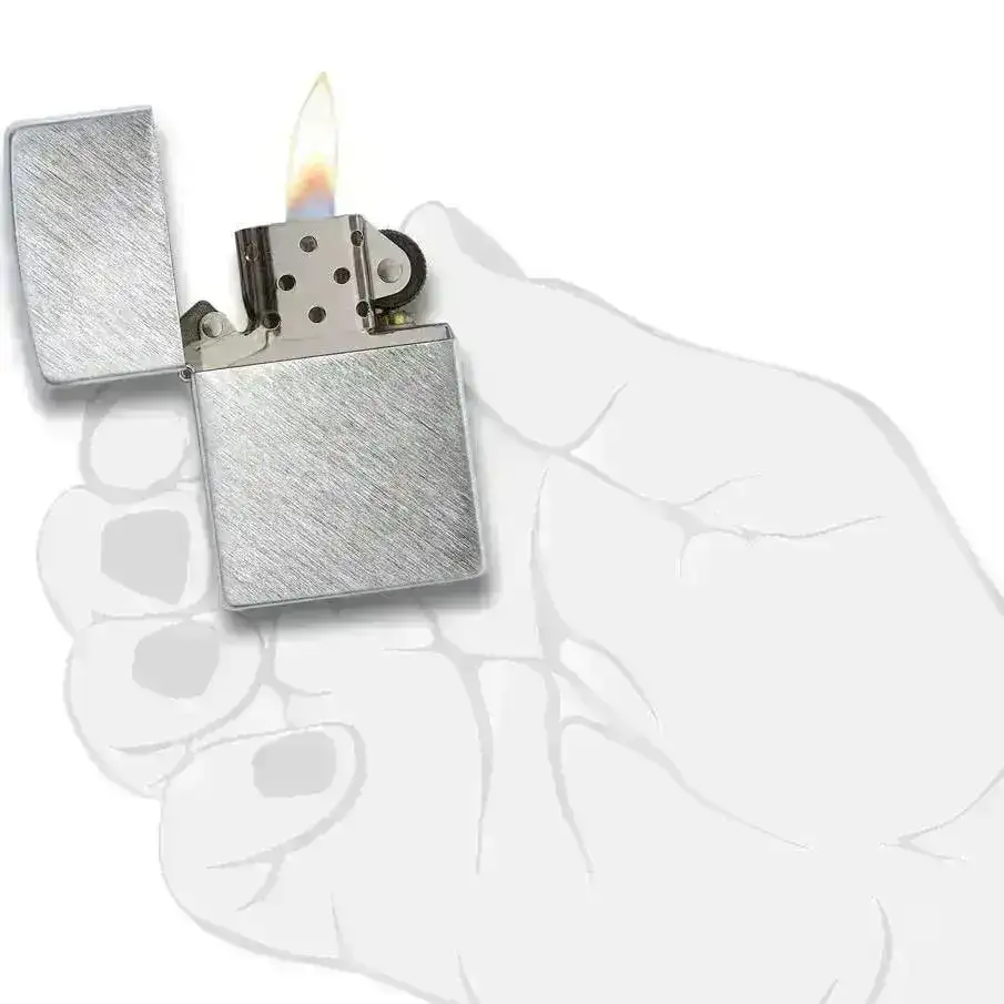 Zippo Lighter - Classic Herringbone Sweep