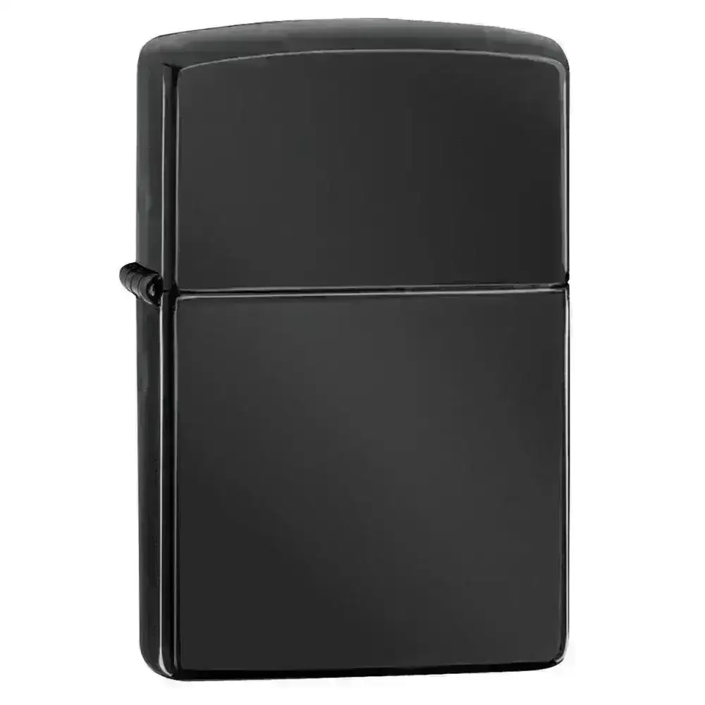 Zippo Lighter - Ebony High Polish Black