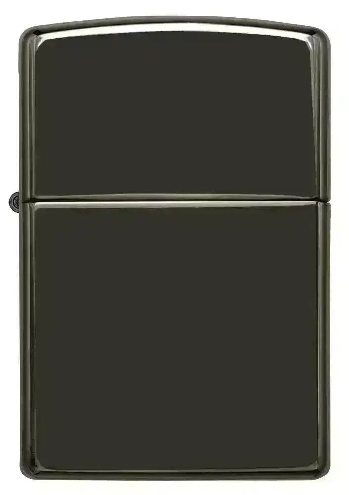 Zippo Lighter - Ebony High Polish Black