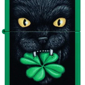 Zippo Lighter - Feline Lucky Design
