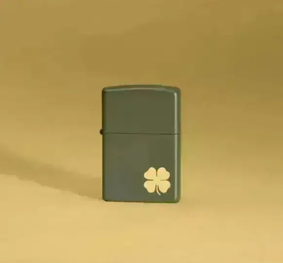 Zippo Lighter - Firkløver Motiv