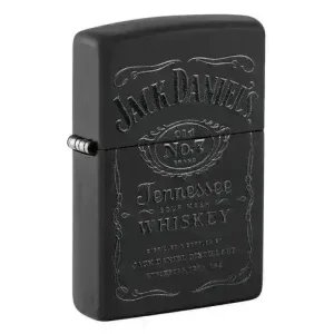 Zippo Lighter - Jack Daniels Gavesett med Holder